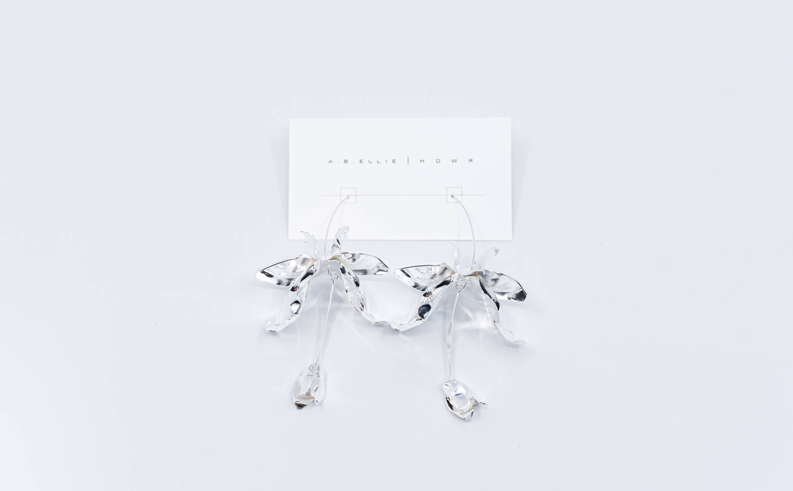 激安正規品 A.B.Ellie MAGNOLIA STEM DROP Silver asakusa.sub.jp